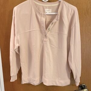 Lou & Grey pale pink sweatshirt